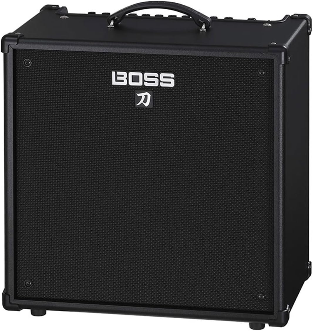 Boss Katana 110B Bass Amplifier Bundle with Gearlux Instrument Cable and Austin Bazaar Polishing Cloth
