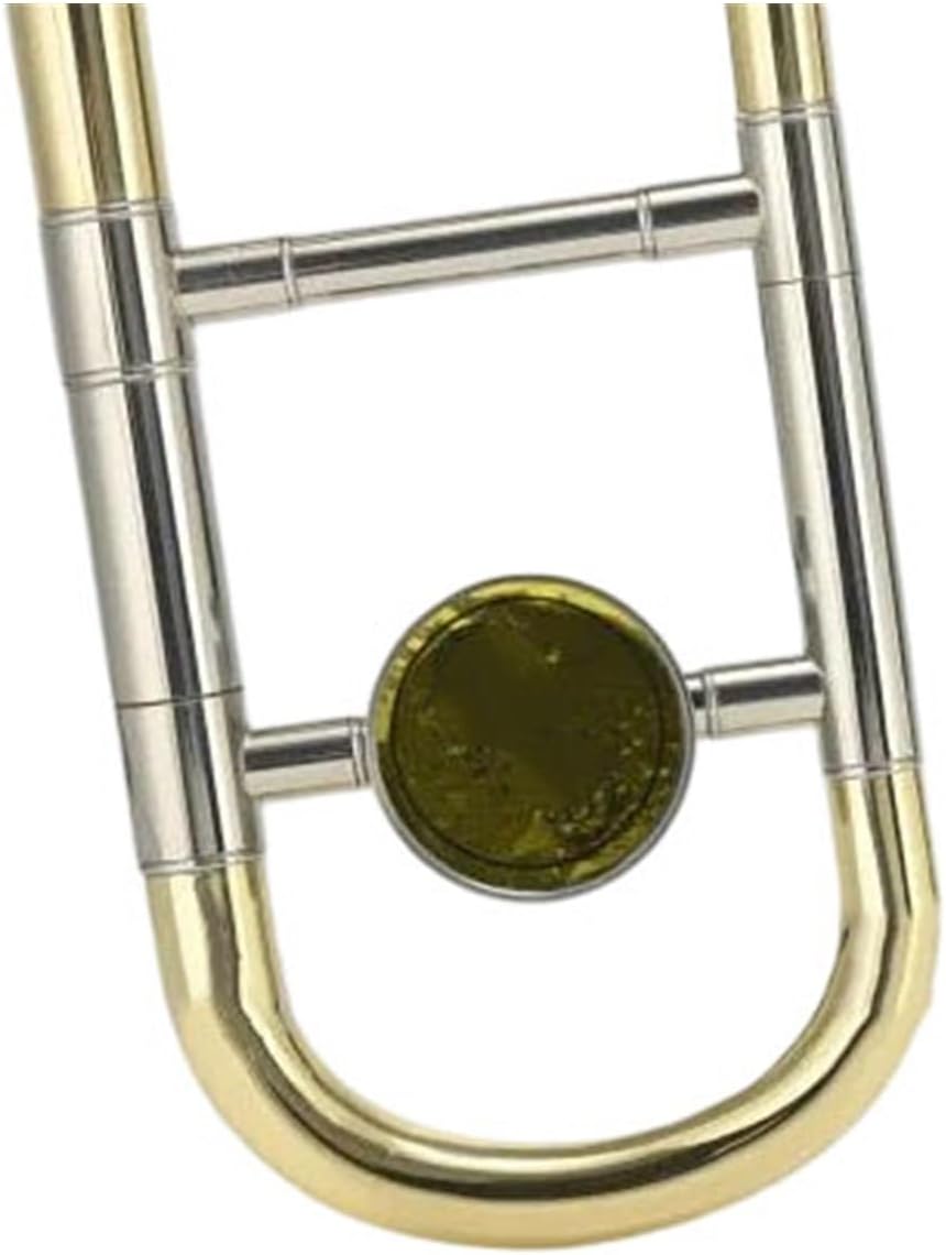 Adult Trombone Instrument Bb Tenor Trombone Brass Gold Lacquer Instrument Bell With Box Mouthpiece