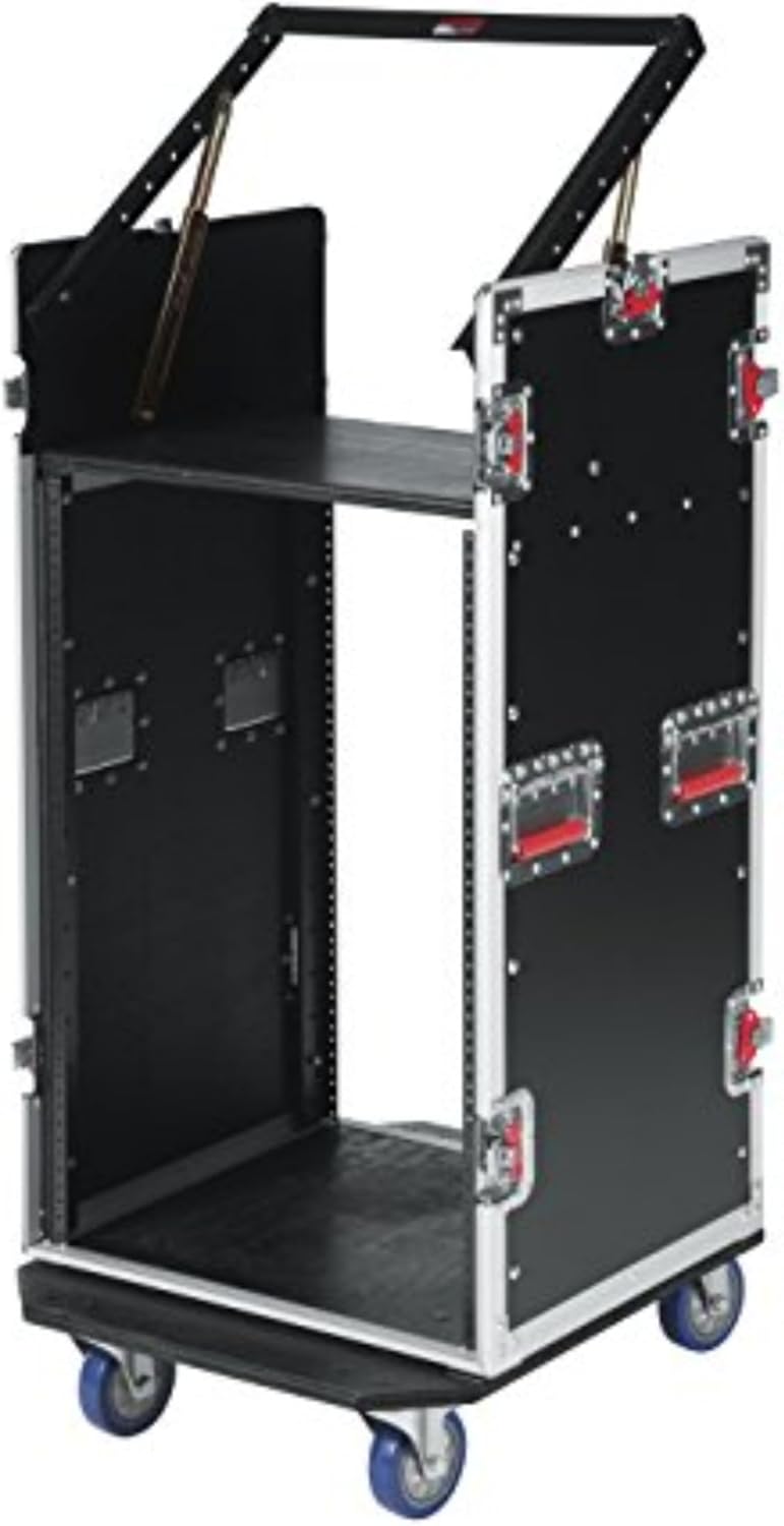 Gator 10U Top, 16U Side Audio Road Rack Case (G-TOUR 10X16 PU)