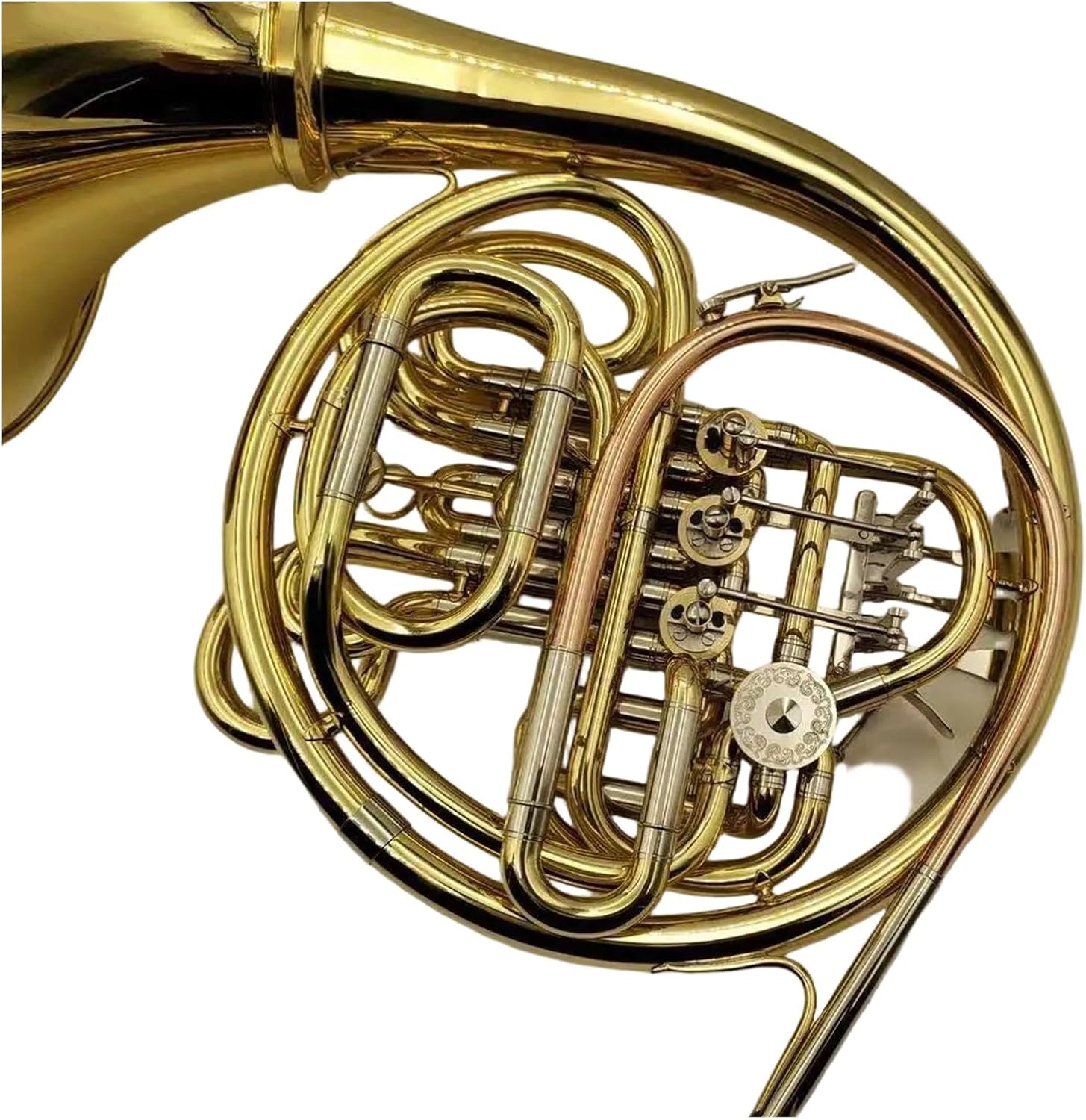 4 Key French Horn French Horn B F 4 Key Gold Double Brass Solid Professional Instrument With Case