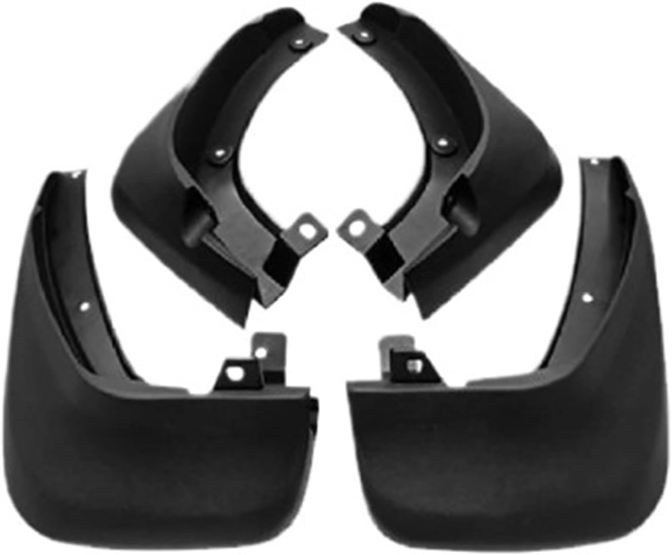 Car Molded Mud Flaps Splash Guards Mudguards Front Rear Styling Rear Compatible for Kia Sportage 2004-2010 Car Accessories