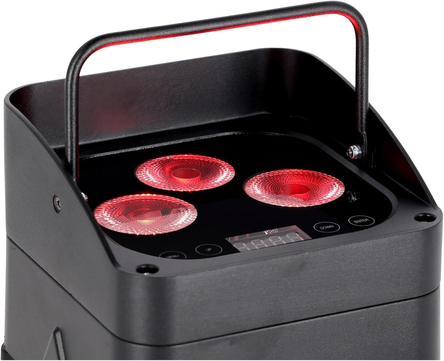 Rockville Wet PAR 50 25W Waterproof LED DJ Light, Wireless DMX, RF Remote, RGBWA+UV, Battery-Powered, IP64-Rated, Perfect for Outdoor Events and Mobile DJs