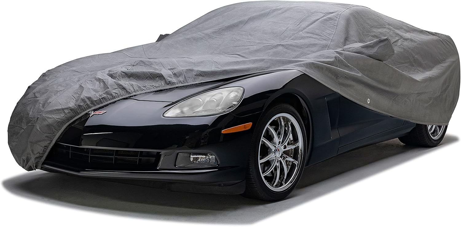 Covercraft Custom 5-Layer Indoor Car Cover | C17648IC | Compatible with: 2014-2020 Mercedes-Benz S-Class Sedan (Includes AMG Models) | Gray