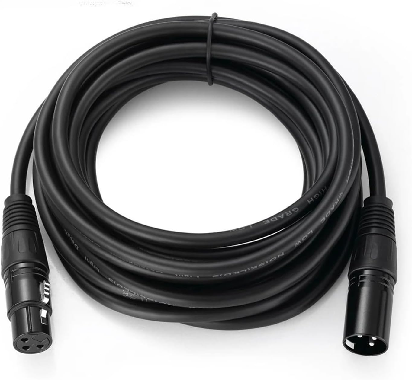 Cable Male to Female/Male M/F OFC Audio Cable Shielded Compatible Microphone Mixer Femlae to Female F/F 1m 1.8m / 5m 10m 15m 20m(Female to Female,20m)