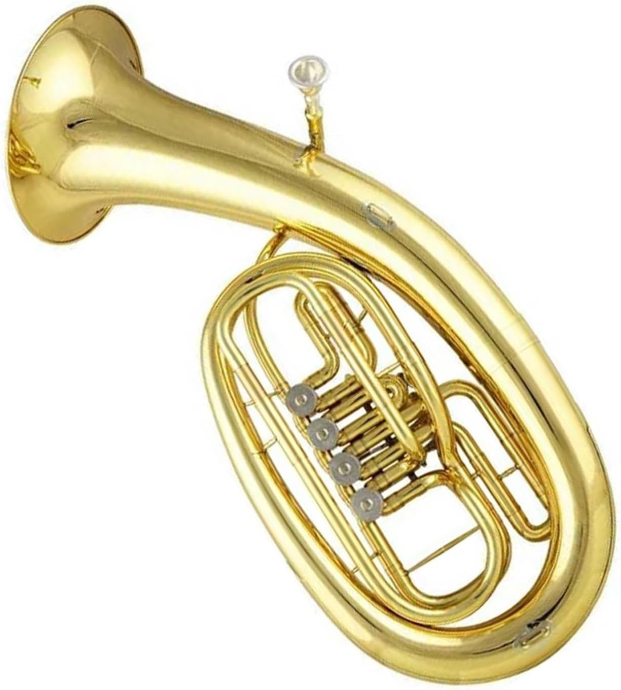 Beginner euphonium 4-key Flat Key Euphonium Bass Horn Gold