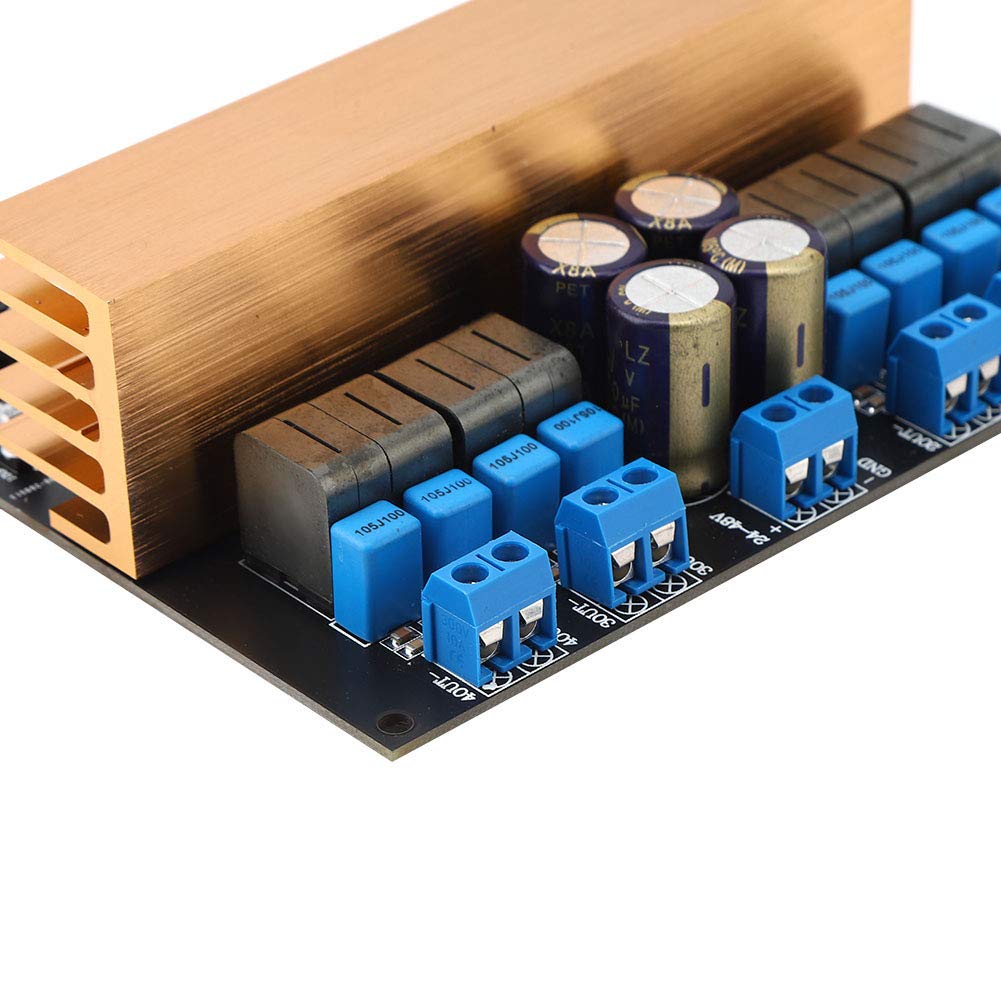 4-Sound Channel Digital Amplifier Board Module, Audio Digital Class D Amplifier TPA3255 Power Amplifier Board, Class D AMP Module Audio Parts for Sound System Speaker DIY, High Power