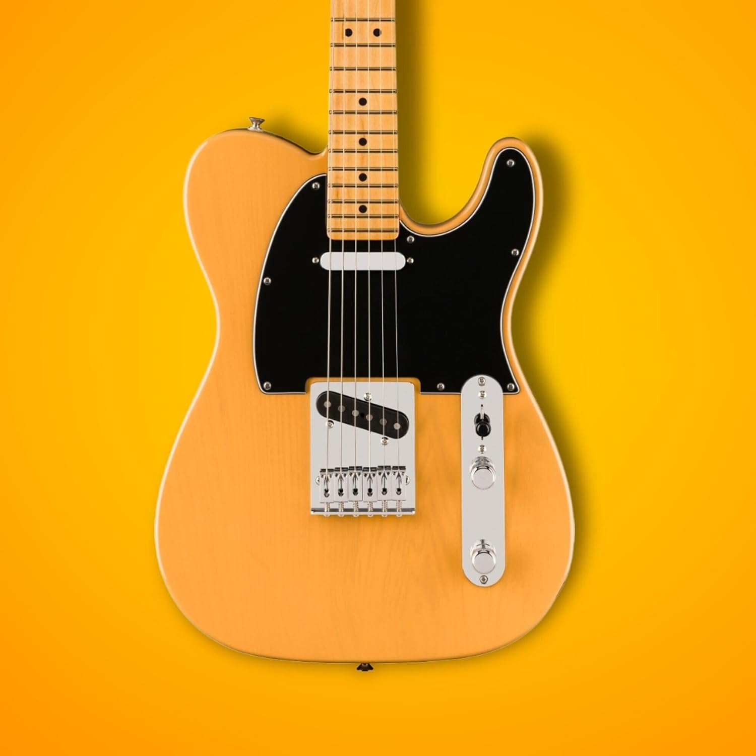 Fender Player II Telecaster Electric Guitar - Butterscotch Blonde with Maple Fingerboard