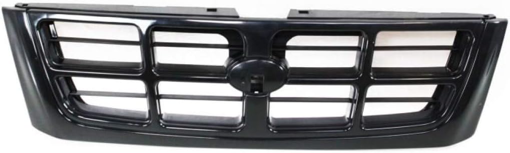 For Subaru Forester Grille Assembly 1998 1999 2000 | Plastic | Textured Black Shell and Insert | Base/L Model | SU1200115 | 91065FC010VF