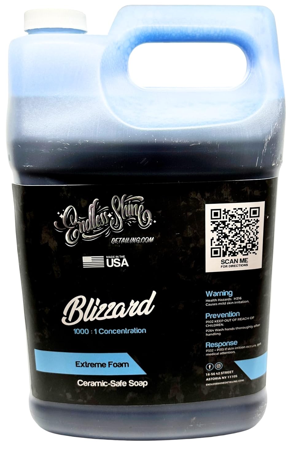 Endless Shine Detailing Blizzard Extreme Foam Ceramic Safe Soap (1 Gallon)