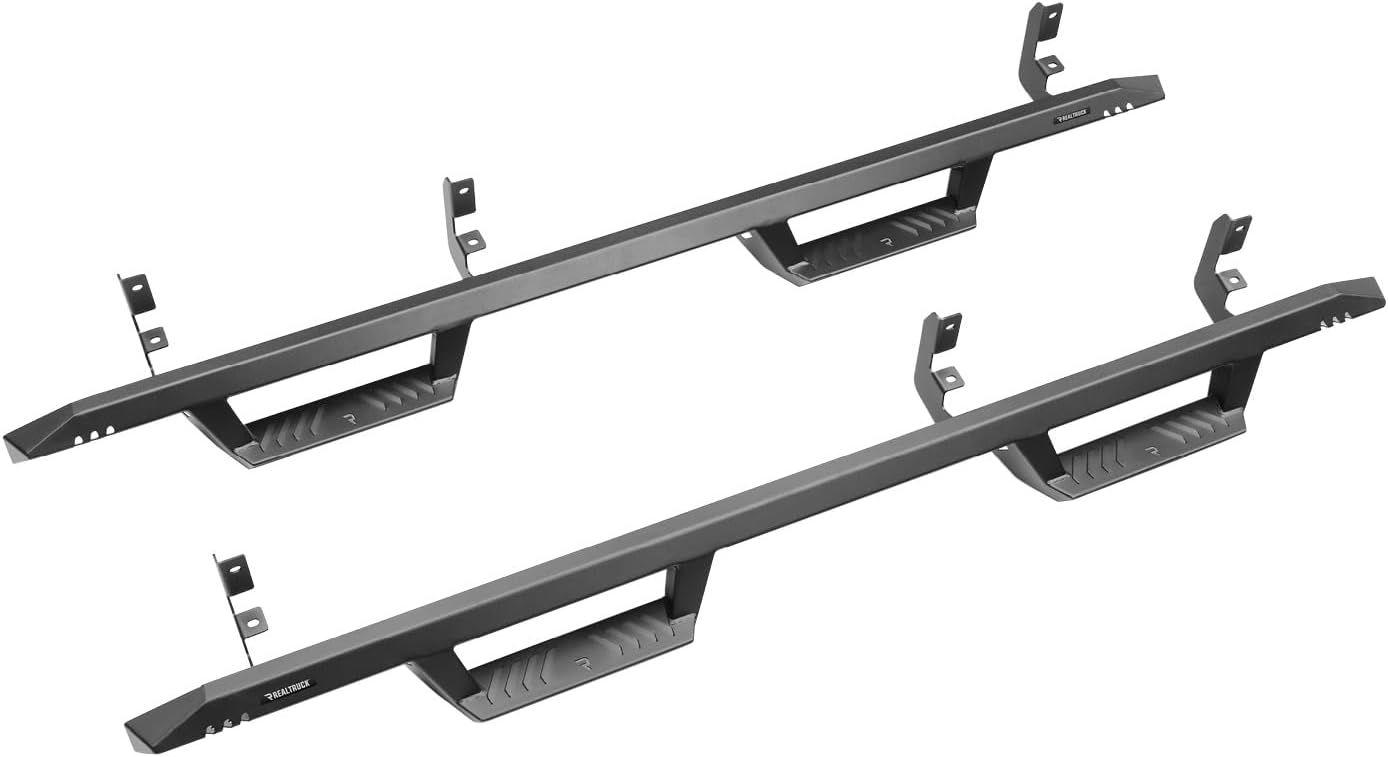 N-Fab EpYx Steps | Textured Black, Cab Length | EXF15CC-TX | Fits 2015-2022 Ford F-150, 2018-2020 Raptor, 2017-2020 F250/F350/F450 Superduty SuperCrew All Beds, SRW/DRW Gas/Diesel