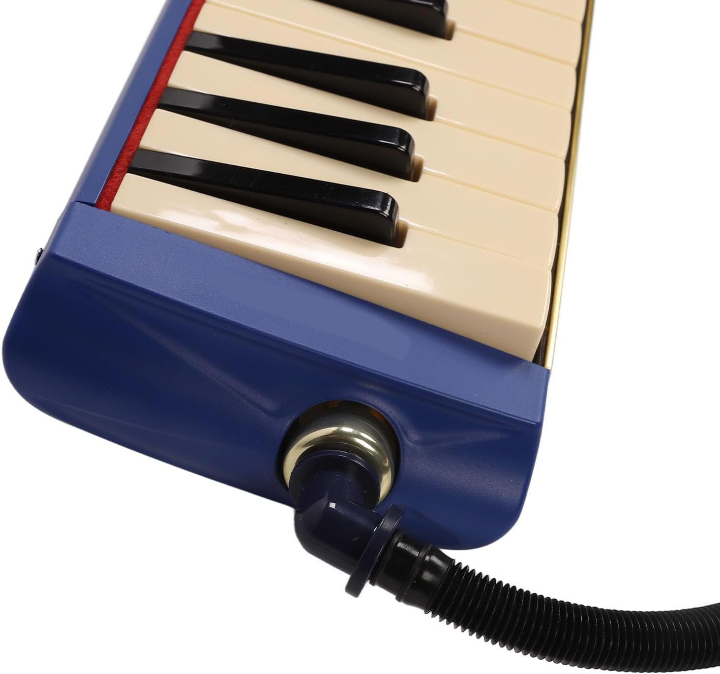 37 Key Melodica Instrument Piano Double Soft Tubes 2pcs Mouthpiece Melodica Air Piano Keyboard with Carrying Bag Ideal For Beginners and Professionals Music Classroom and Live