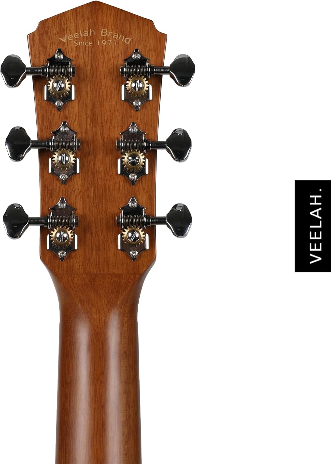V1-D Acoustic Guitar Solid Top Dreadnaught Acoustic Guitar Mahogany Back and Sides with Gig Bag