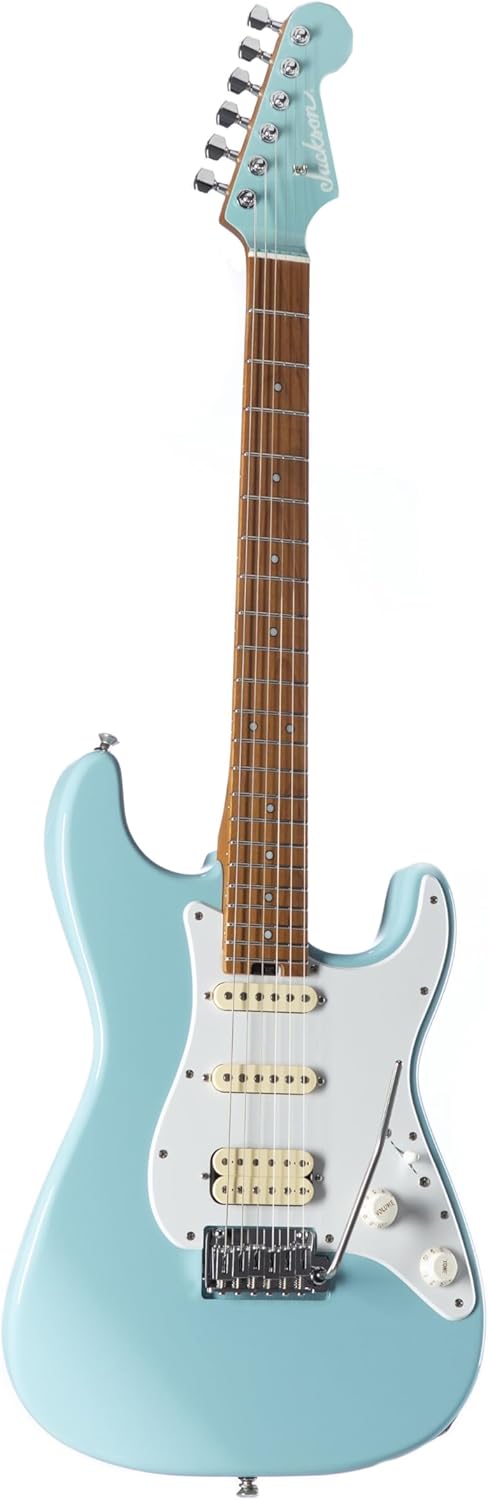 Jackson MJ Series Signature Misha Mansoor So-Cal 2PT Electric Guitar - Daphne Blue