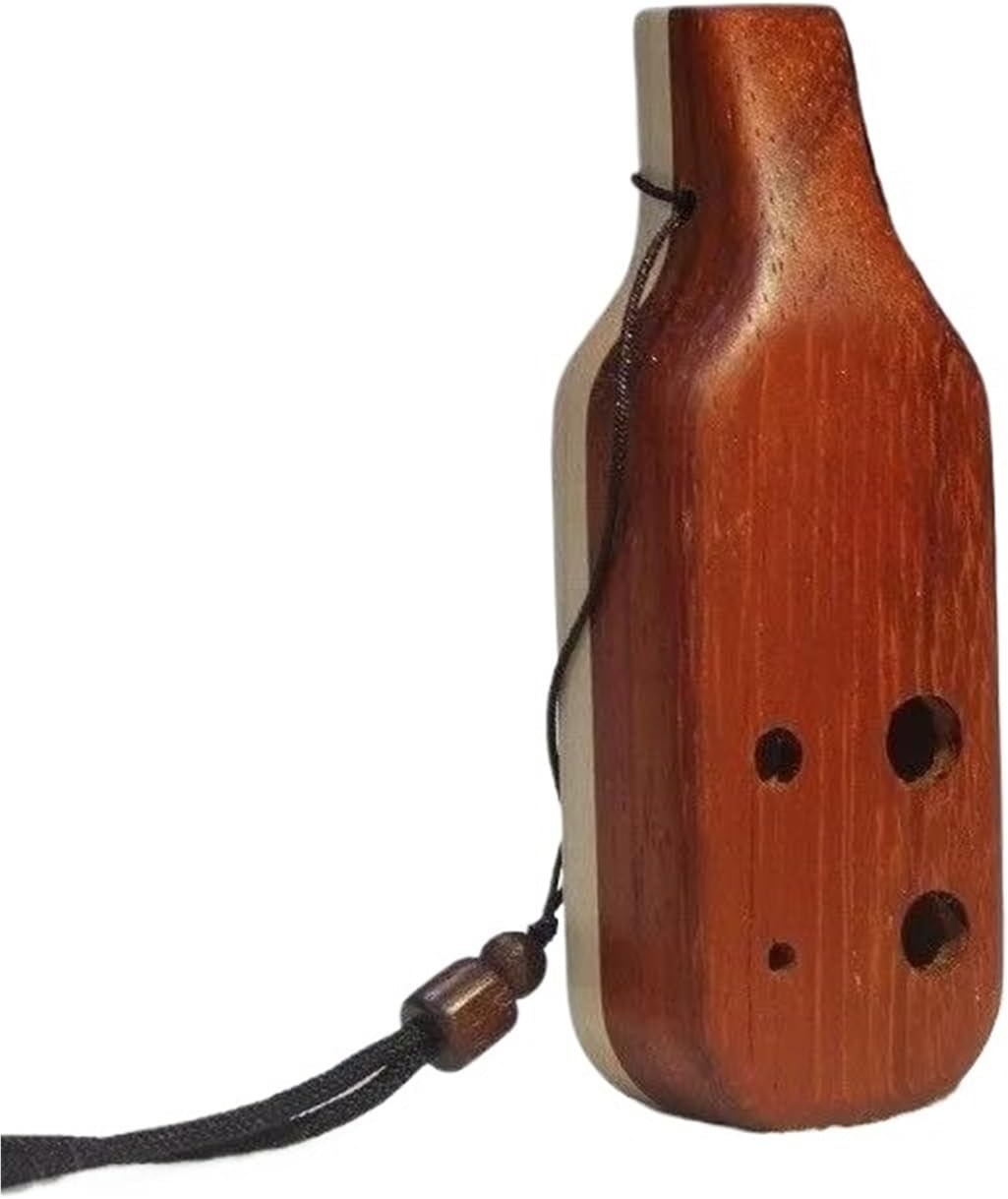 6hole Ocarina Wooden Handheld Portable Wind Instrument For Beginners