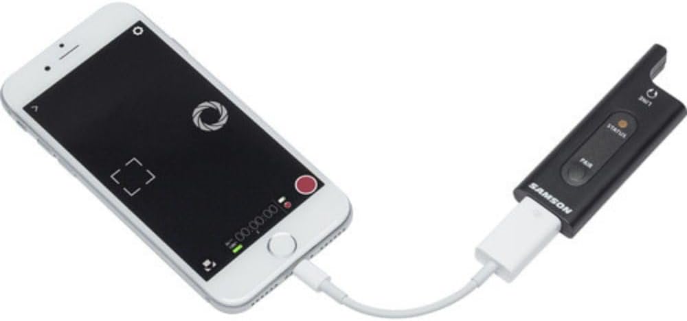 Samson XPD2 Headset USB Digital Wireless System Bundle w/Samson WS5E Qe/Qv Headset Microphone Multi-Color Windscreen 5-Pack Polishing Cloth