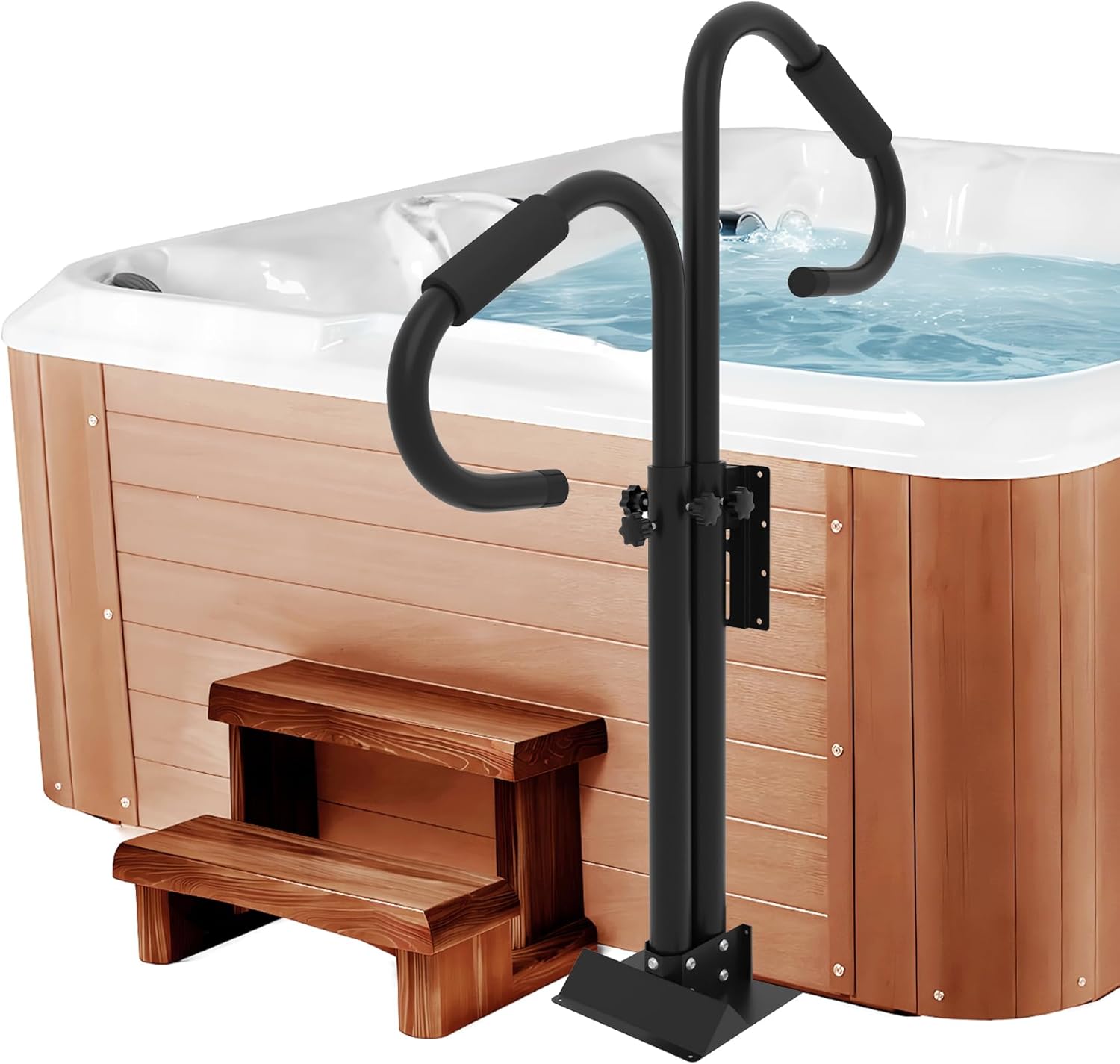 Two-Way Hot Tub Handrails, 38