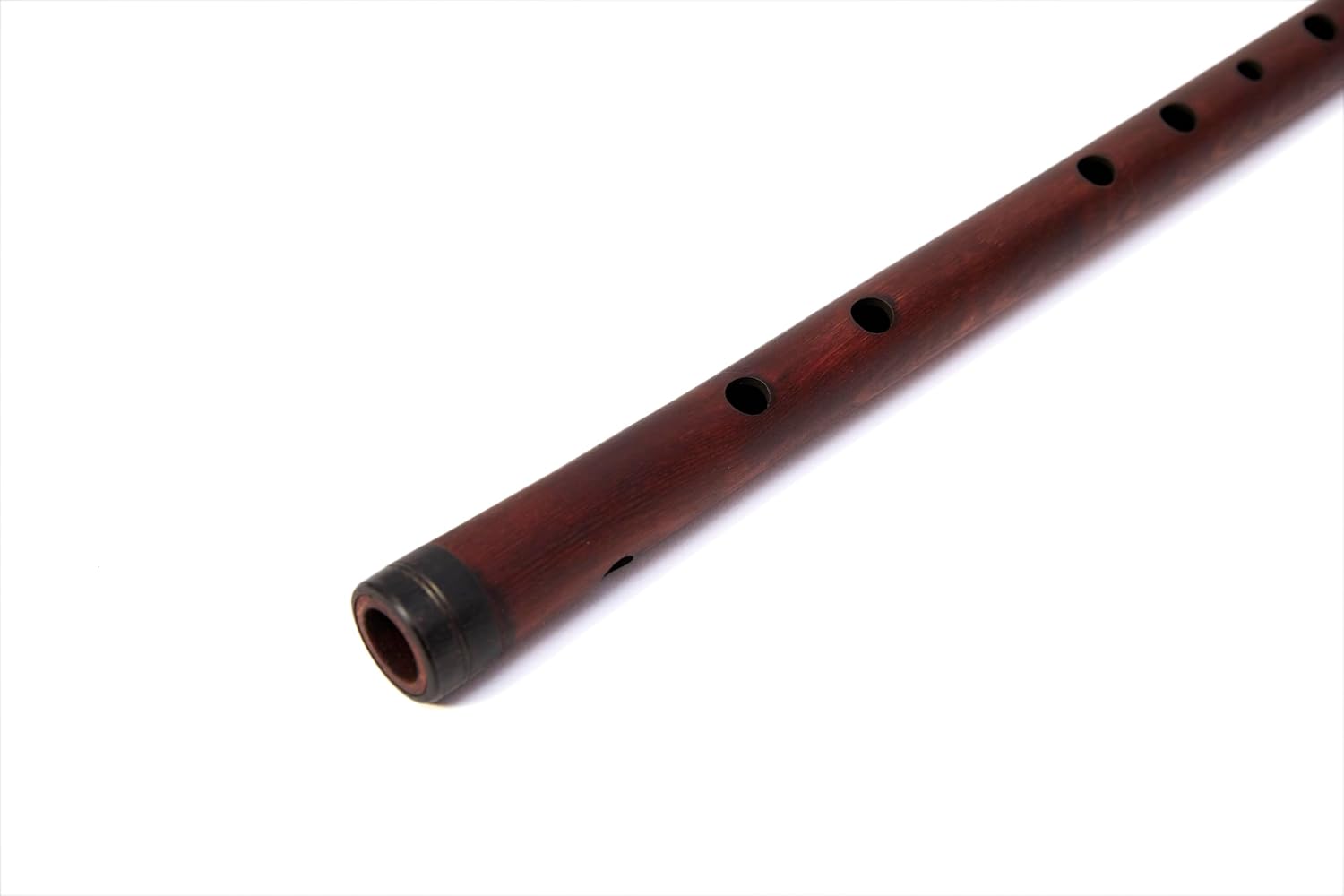 Turkish Dilsiz Kaval Woodwind Musical Instrument - Shepherd’s Flute Handcrafted from Plum Wood - RE