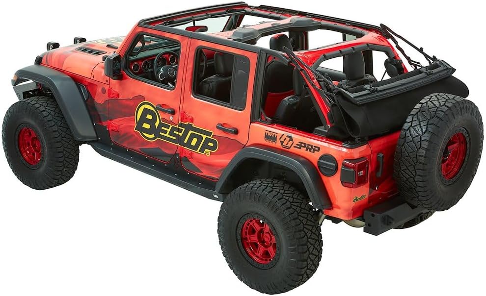 Bestop - 50926-01 - TREKTOP Ultra JL Hardware 5492517