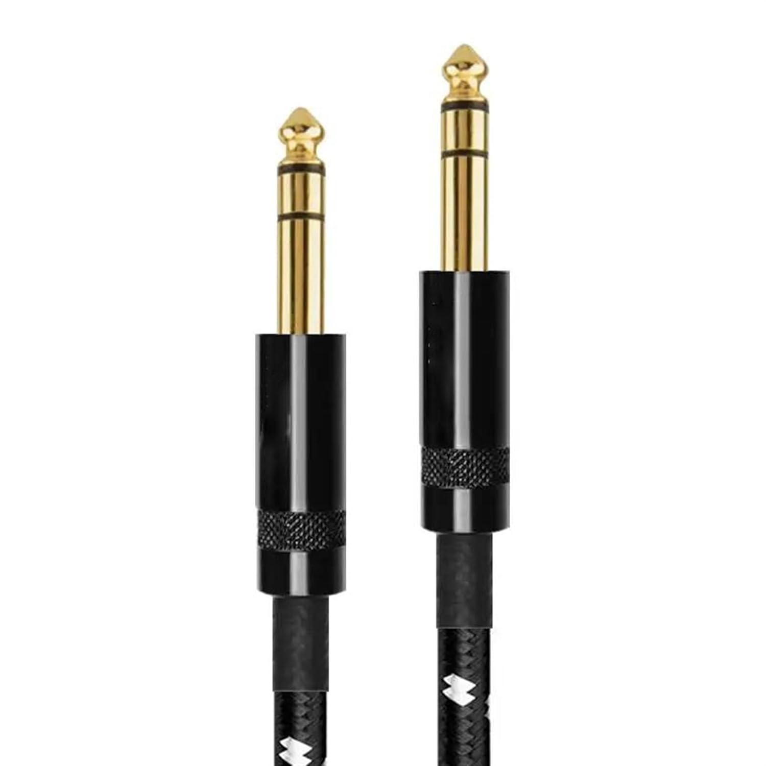Guitar Audio Cable Cable 6.5mm Jack to 6.5mm Microphone Guitar Amplifier Player Speaker(1.5m)