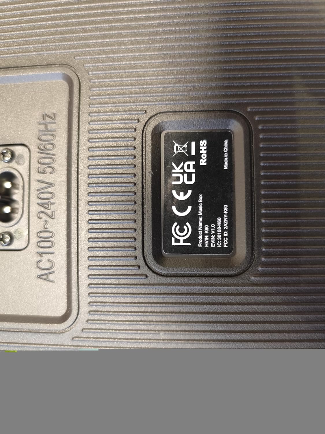 Bluetooth Karaoke Machine for Adults with 2 UHF Wireless Microphones Mic, TONOR Portable PA Speaker System with Party LED Lights, Supports USB/TypeC/TF, Ideal for Home Karaoke Party Outdoor Events K60