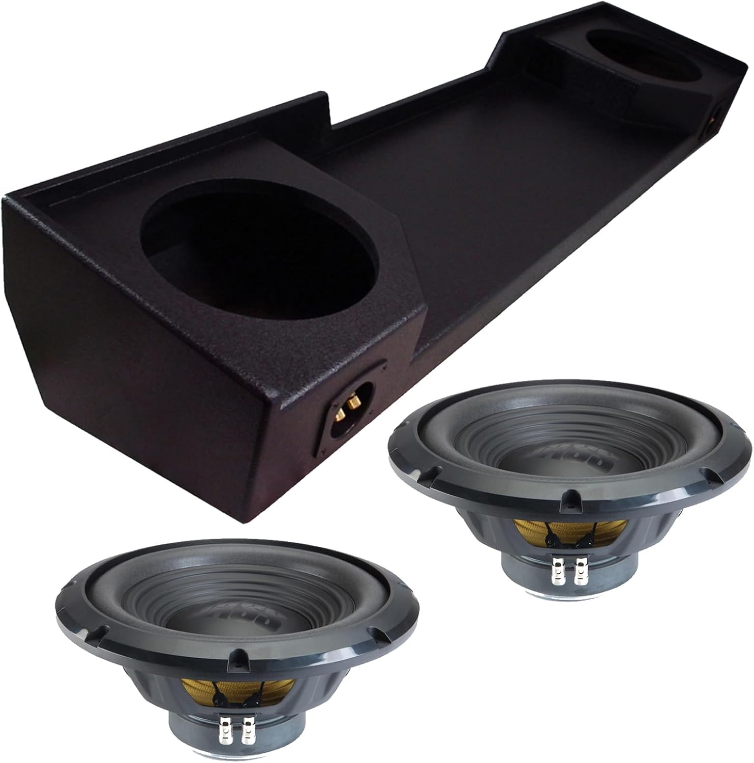 Alpine Compatible with 1988-1998 Chevy C/K Extended Cab Sealed Dual 12