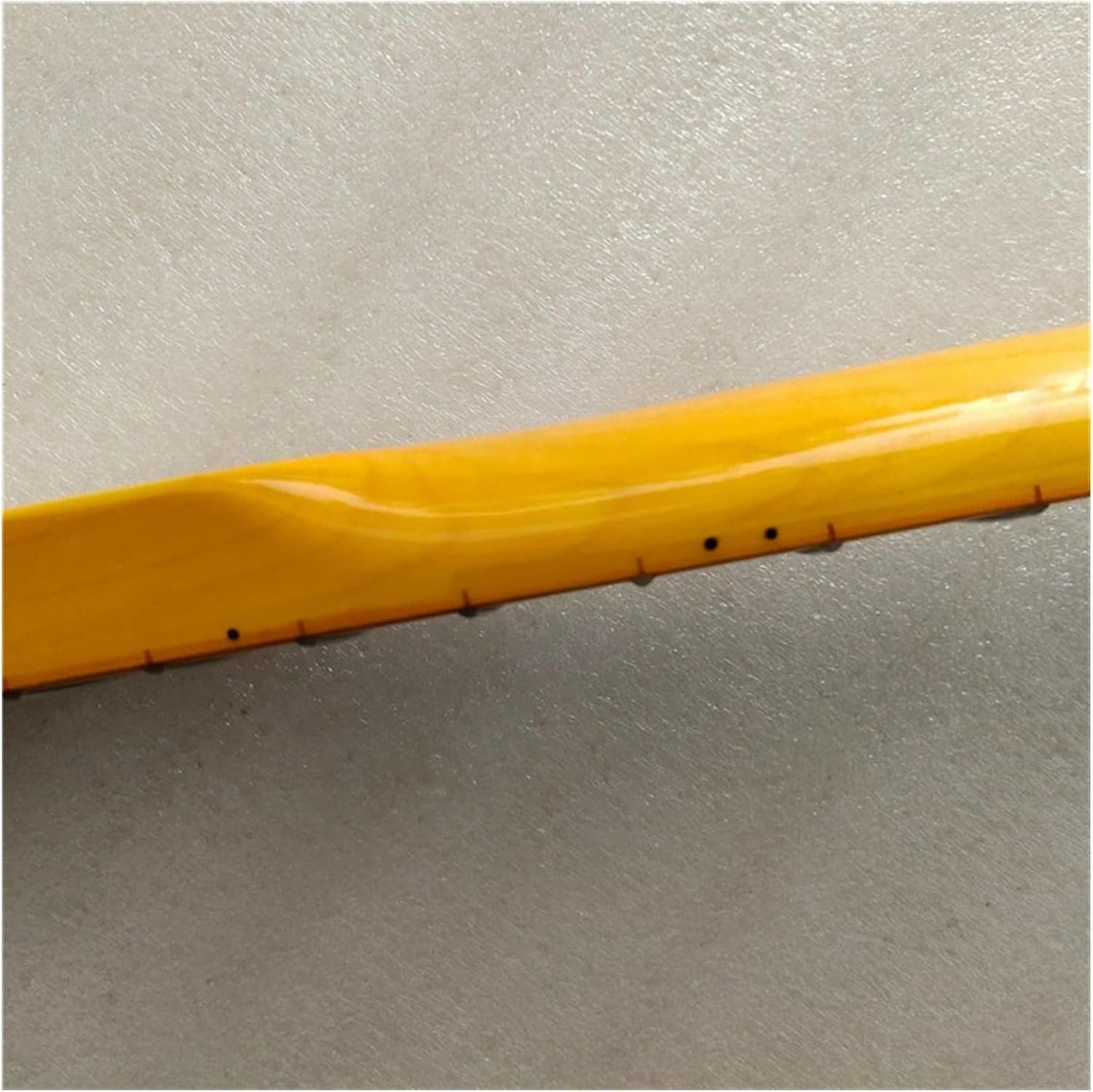 Yellow Maple 20 Frets Bass Guitar Neck 4 String Maple Fingerboard Bass Neck Replace Electric Guitar Neck