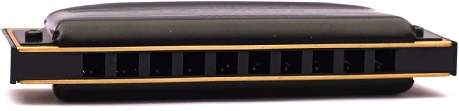 Harmonica Harp Diatonic Harmonica 10 Hole 20 Tone Mouth Organ Instrumentos Key of C Musical Instruments Blues Harp ABS Comb (Color : Key of A)