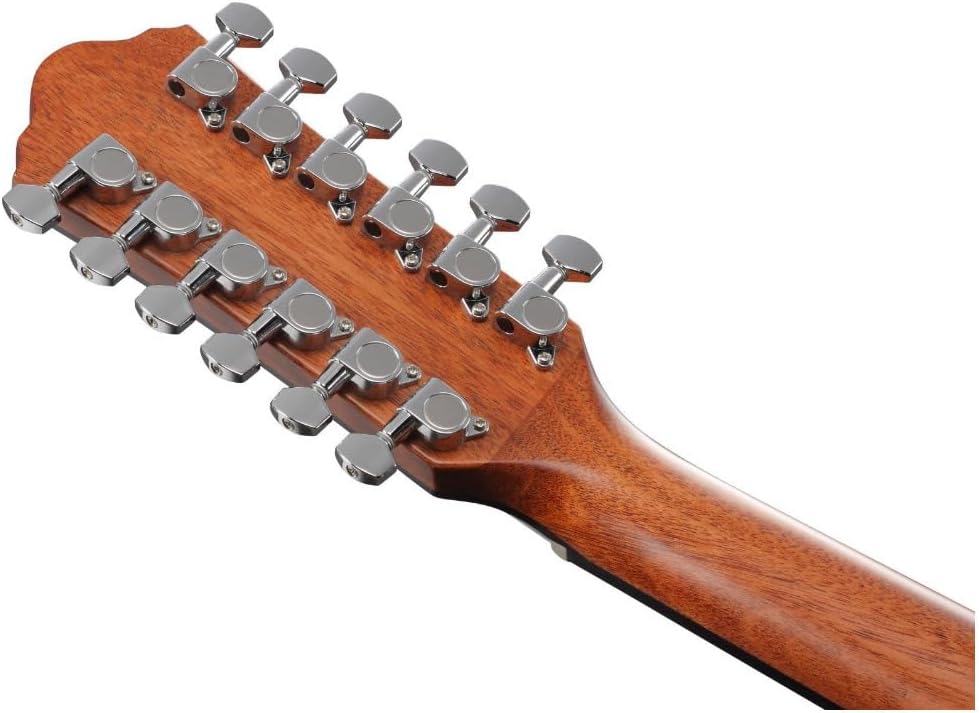 Ibanez AEG5012 12-string Acoustic-electric Guitar - Dark Violin Sunburst