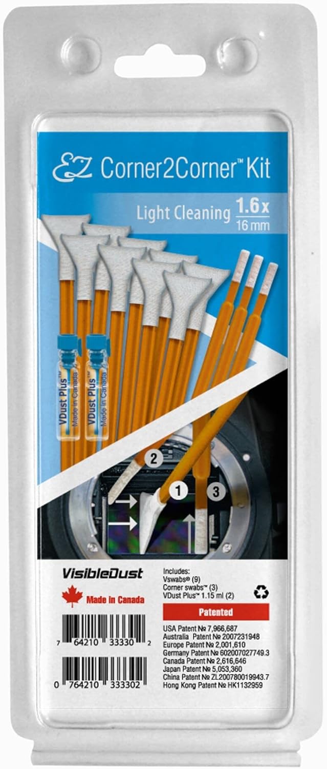 VisibleDust EZ Corner2Corner Light Cleaning kit 1.6 x / 16 mm