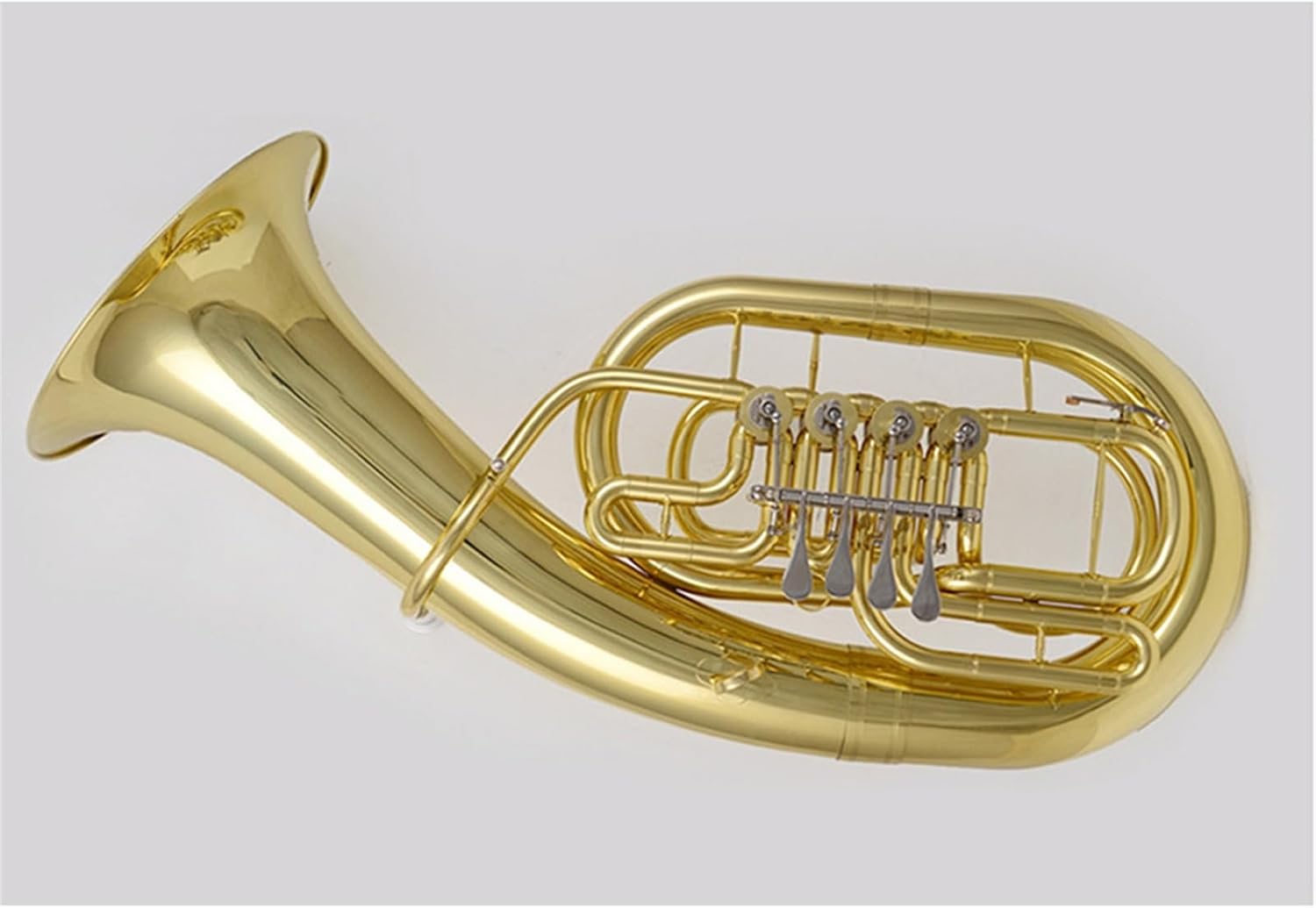 Beginner euphonium B-flat Three-key Alto Horn Four-key Euphonium Tuba Brass Instrument Team Performance(Four-key)