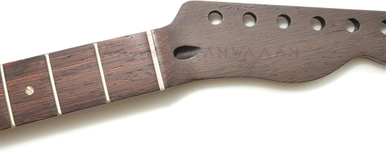 Replacement Guitar Neck 22 Frets Electric Guitar For TL Neck Black Wenge Wood Matte Finish Guitar Neck For 6 Strings Gutiar