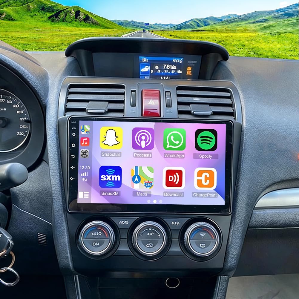 4+64G Car Stereo for Lexus GS300 GS400 GS430 1998-2005 with Wireless Carplay&Android Auto,9 Inch Android 15 Touchscreen Bluetooth Car Radio with GPS, WiFi, FM Radio,Backup Camera,SWC,MIC