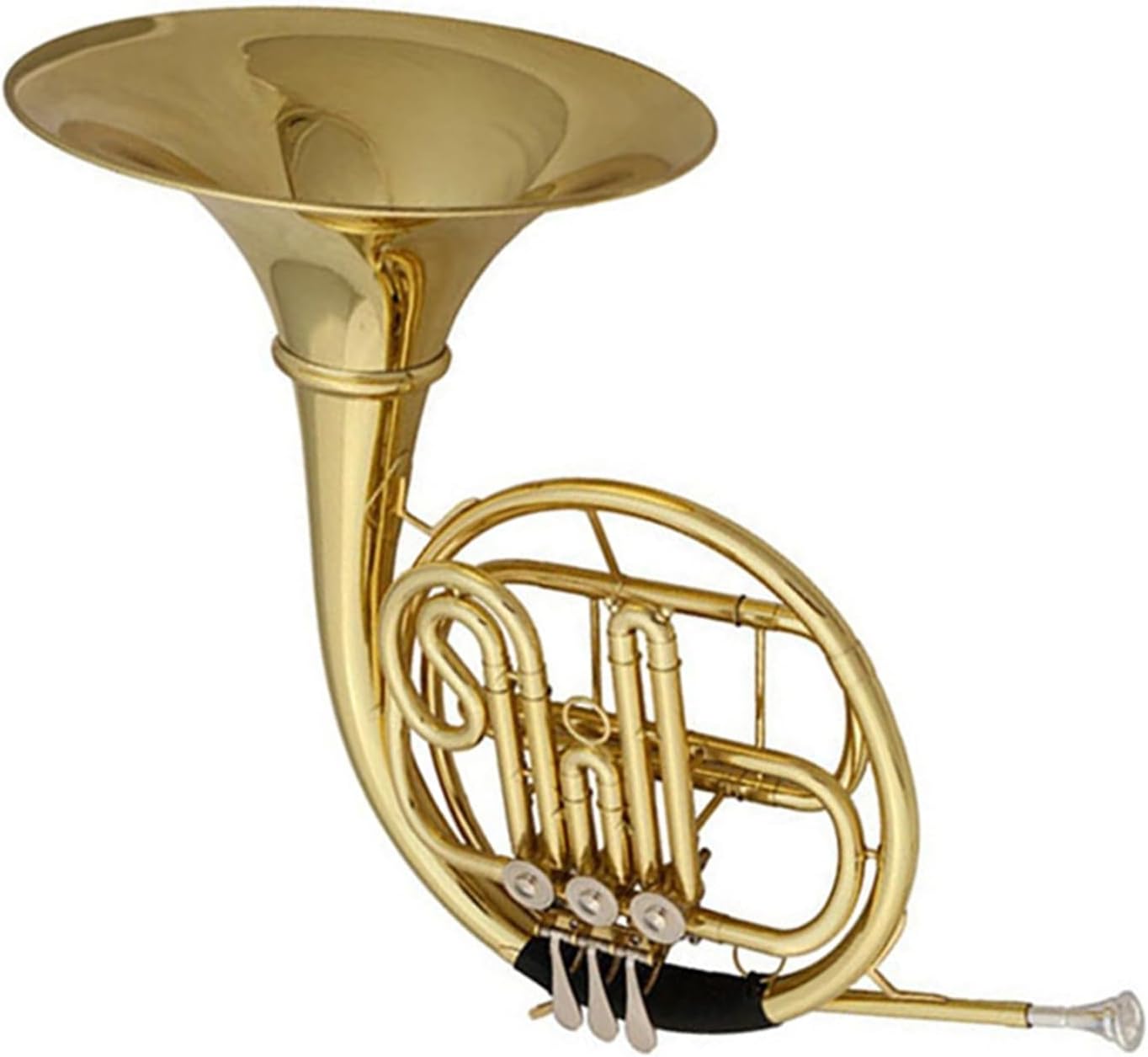 Professional 3 key single row French horn instrument
