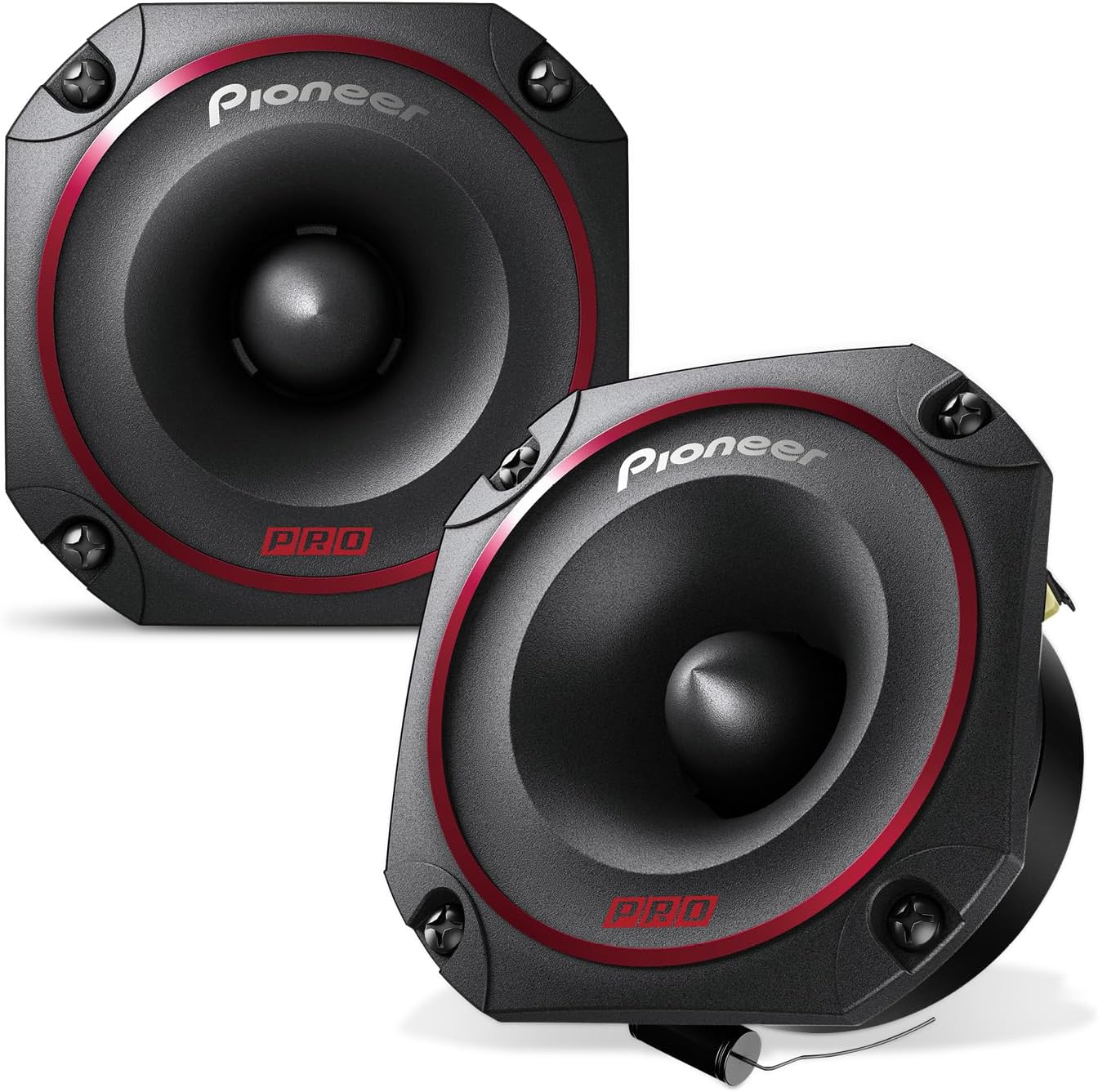Pioneer P.R.O. Series TS-B351PRO 3.5” Tweeters (Pair) – 250W Max, Perfect for high-SPL Builds and pro-Level car Audio, Bullet Style Tweeter