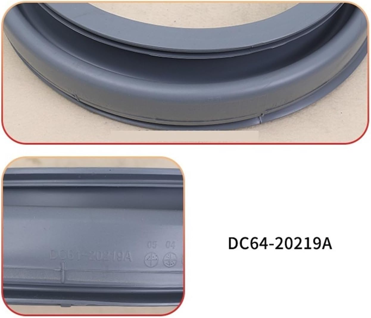 Drum Washing Machine Door Seal Sealing Ring Rubber Ring Leather Ring Window Pad Waterproof Ring，Compatible For Samsung(No. 10 03198D)