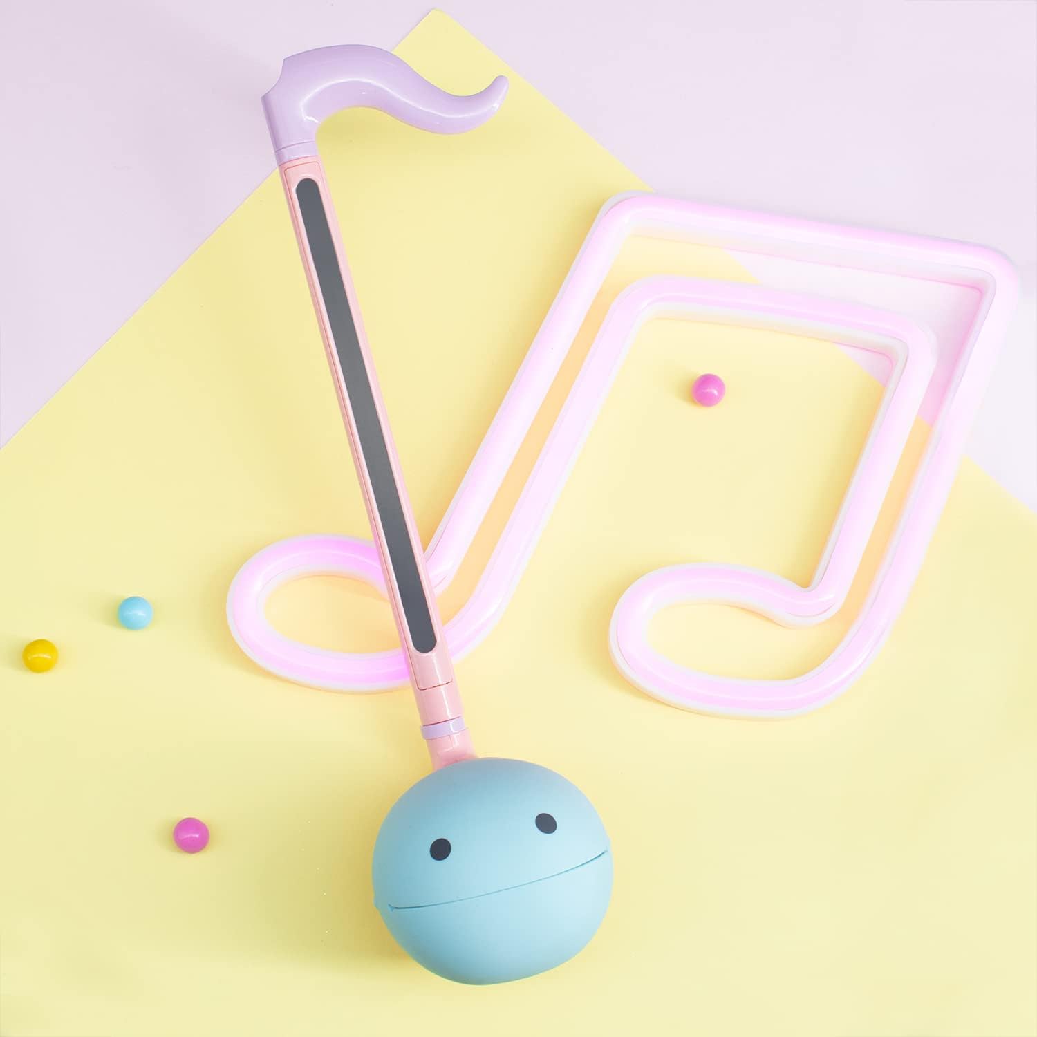 Otamatone Japanese Electronic Musical Instrument Portable Music Synthesizer from Japan by Maywa Denki Educational Fun Gift for Children, Teens & Adults - Black White Unicorn Set