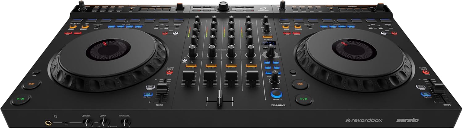 AlphaTheta DDJ-GRV6 4-channel DJ Controller with Groove Circuit