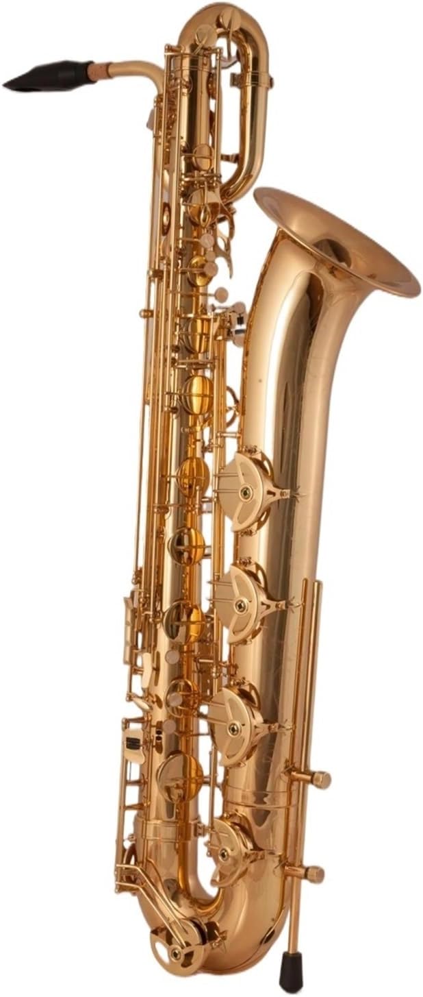 Beginner saxophone Baritone Saxophone E Flat Brass Plated Professional Woodwind Instrument With Case Sax Accessories