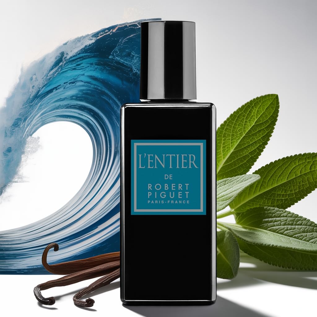 Robert Piguet L'Entier Eau de Parfum Spray - Oriental Perfume with Watery Accords, Clary Sage & Oud - Made in France, 3.4 Fl Oz