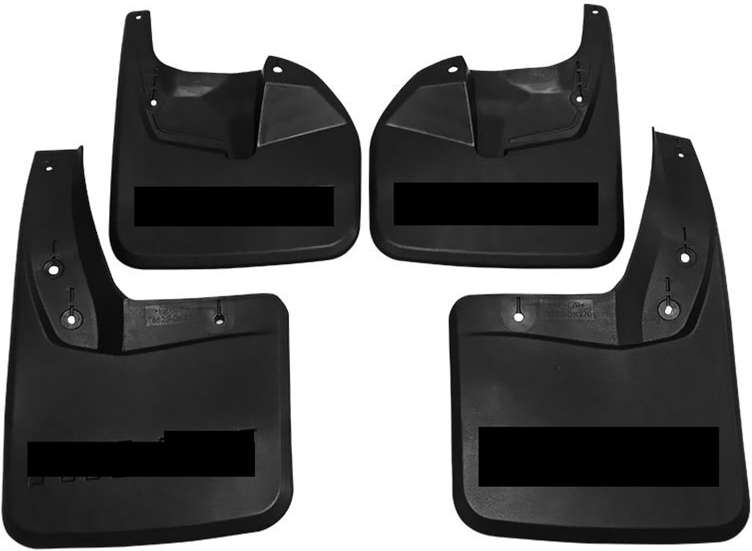 Car Mud Flaps Mud Guard Compatible for Toyota Hilux 4WD 2015 2016 2017 2018 2019 2020 2021 Splash Guards Mud Flap Fenders Accessories