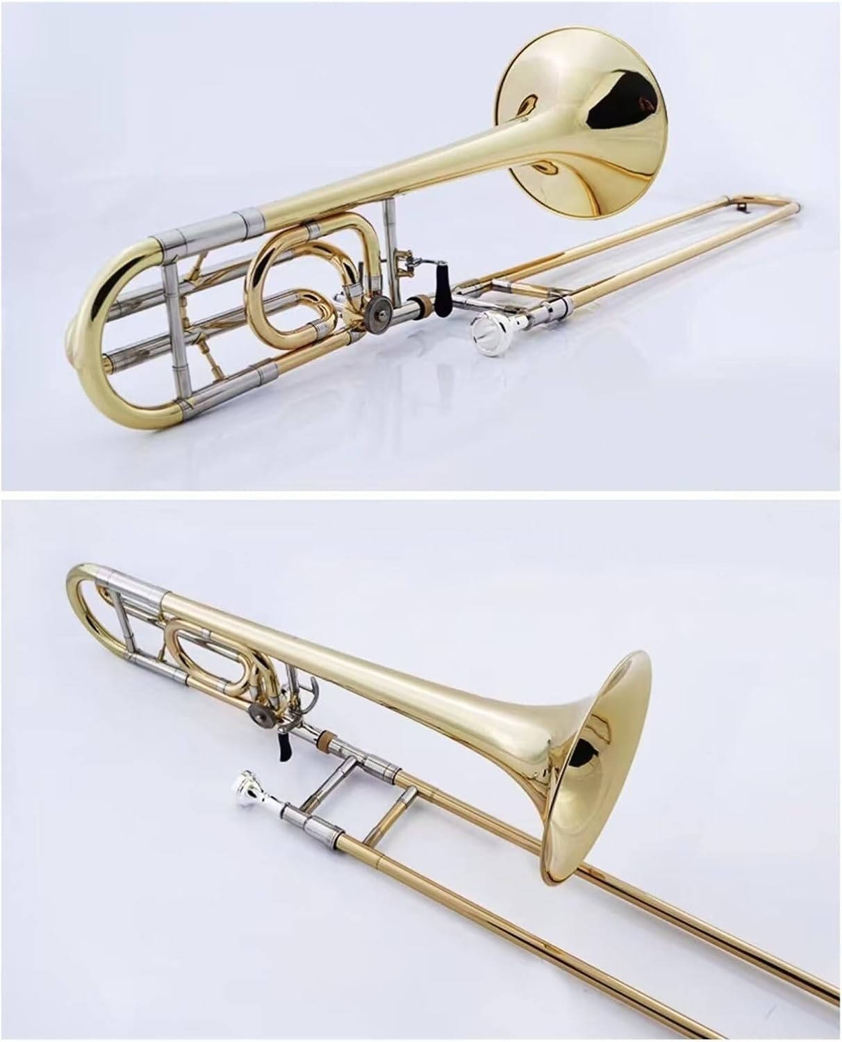 B flat tenor trombone professional instrument suitable for beginners