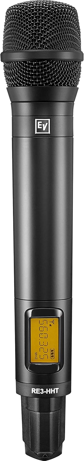 Electro-Voice RE3-HHT420-5H Wireless Handheld Microphone with RE420 Head, 560-596MHz