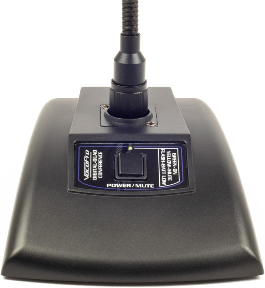 VocoPro Digital-Conference-24-Extend - Expandable Plug &-Play Wireless/Wired Conference System with 24 Microphones