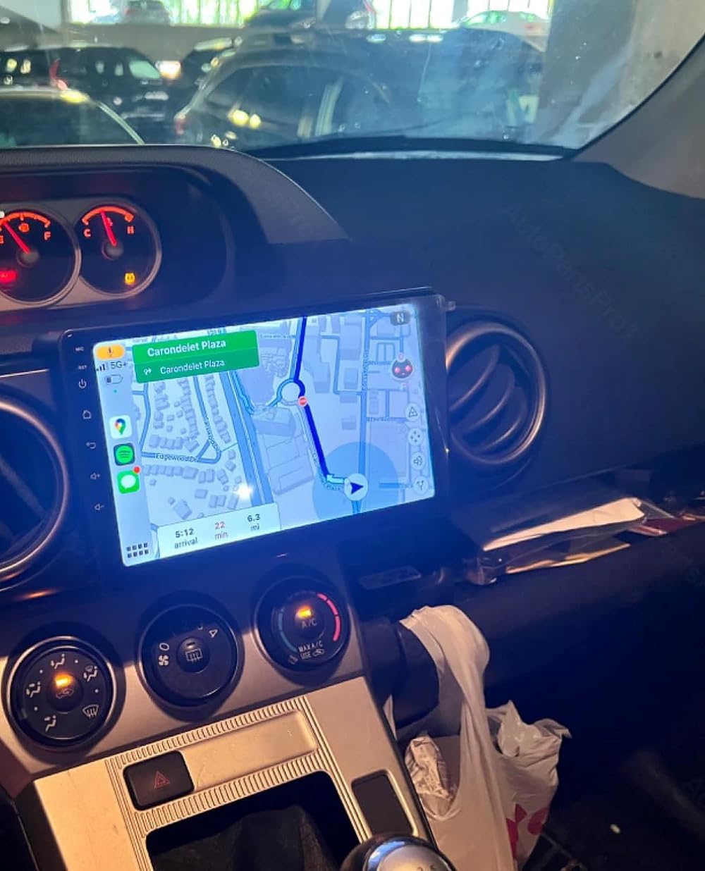 Car Stereo 2-Din Digital Media Receiver for Scion XB 2008-2016, Car Audio Receivers with CarPlay Android Auto 9 Inch Touchscreen BT, FM Radio with AHD Backup Camera GPS Units 2+64G Radio 515