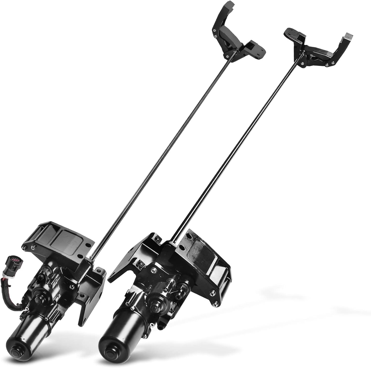 A-Premium Pair(2) Power Running Board Motor Assembly with Front & Rear Bracket Compatible with Ford Expedition 2007-2017 & Lincoln Navigator 2007-2014, 131 Inch Wheelbase, Driver and Passenger Side