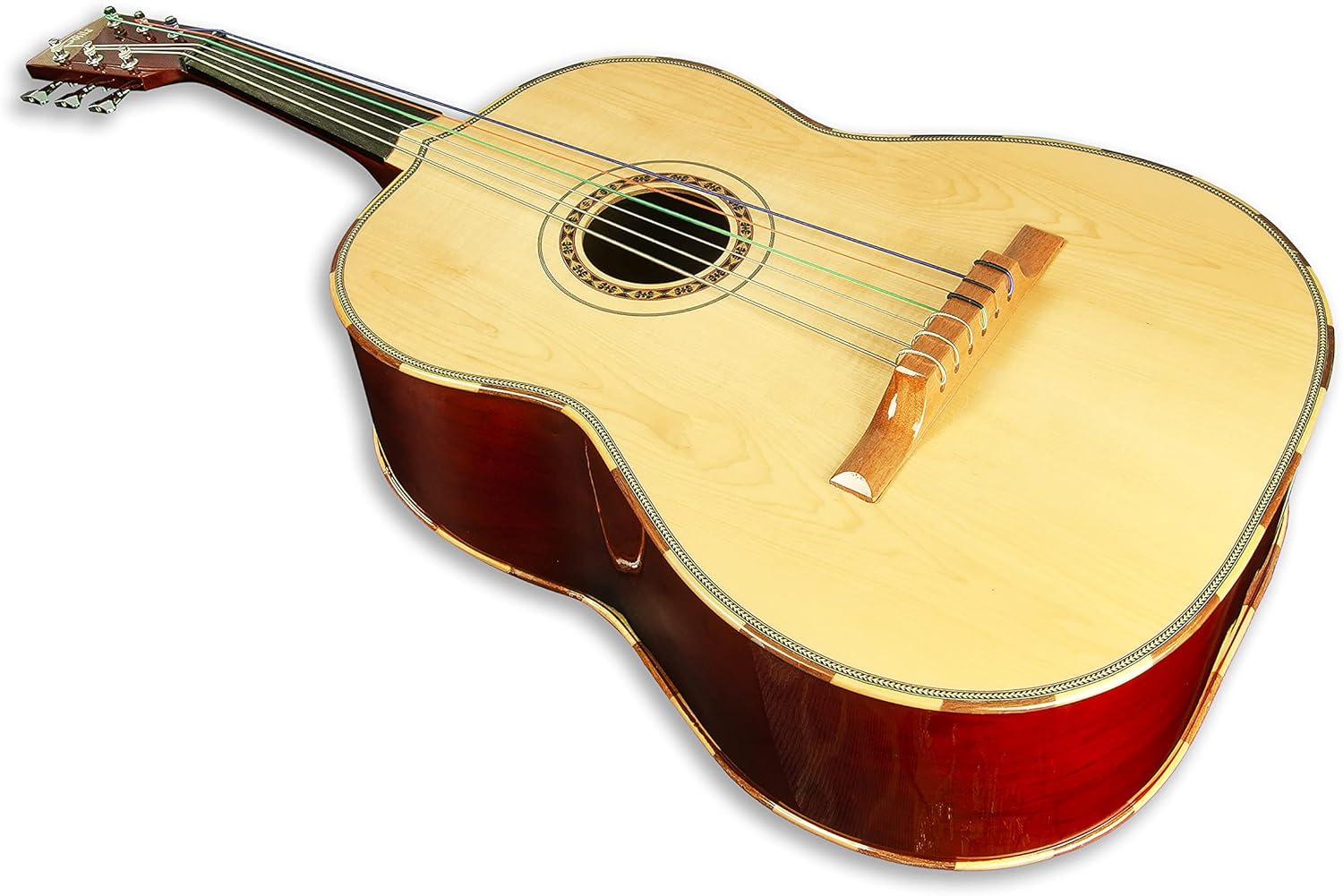 6 String Guitarron Linden top Linden back & sides Okoume Neck