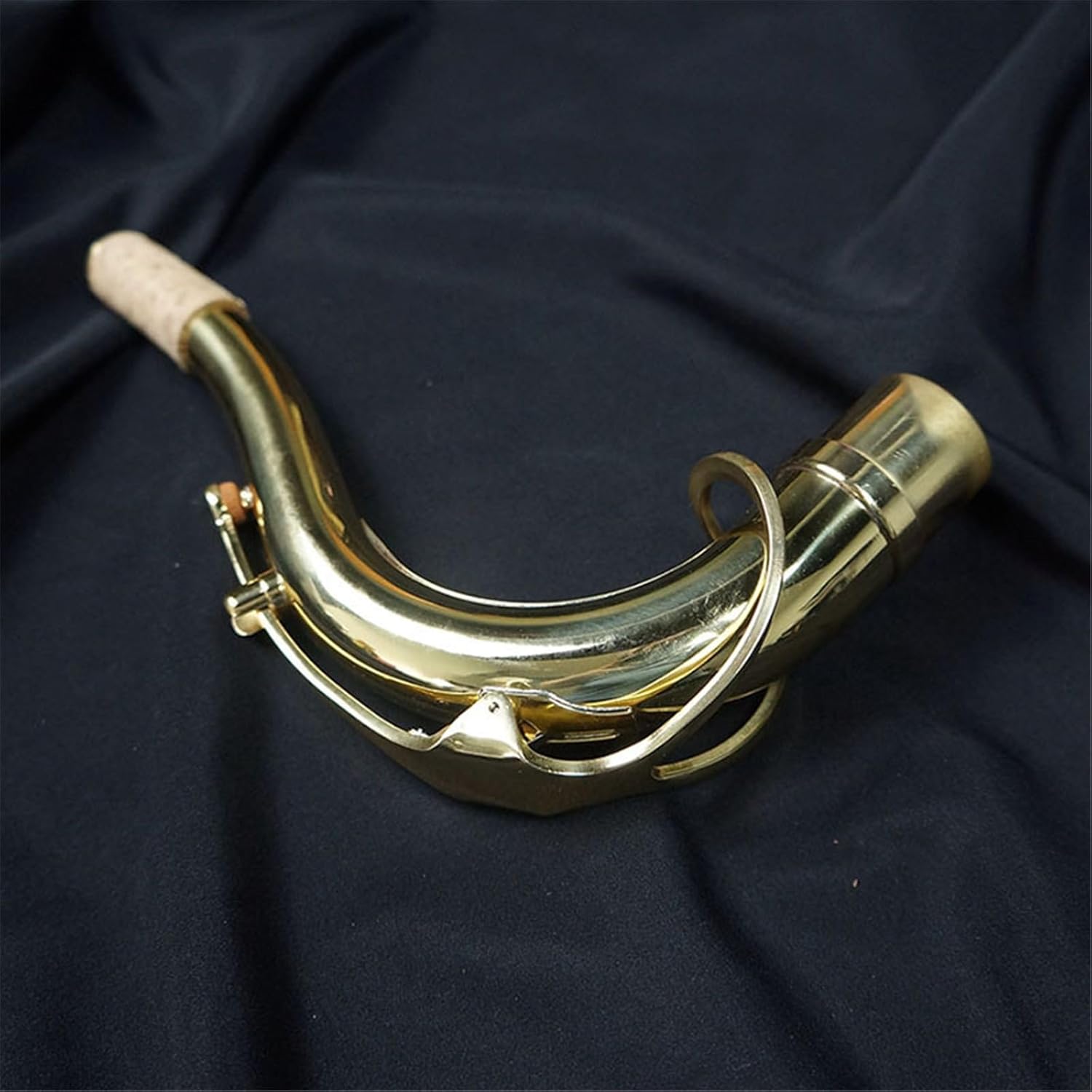 Tenor Saxophone Bent Neck B-flat Mouthpiece Connecting Neck Brass Bent Pipe Wind Instrument saxophone accessories kit