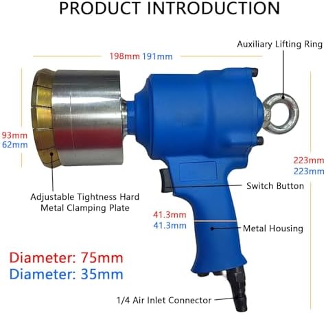 Manual Oil Drum Crimping Tool - Durable and Efficient Sealant for Gland Machine, Perfect 53 Gallon Sealing (35mm)