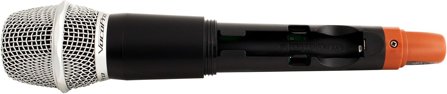 Four Channel UHF Wireless Mic System with Handheld Mics