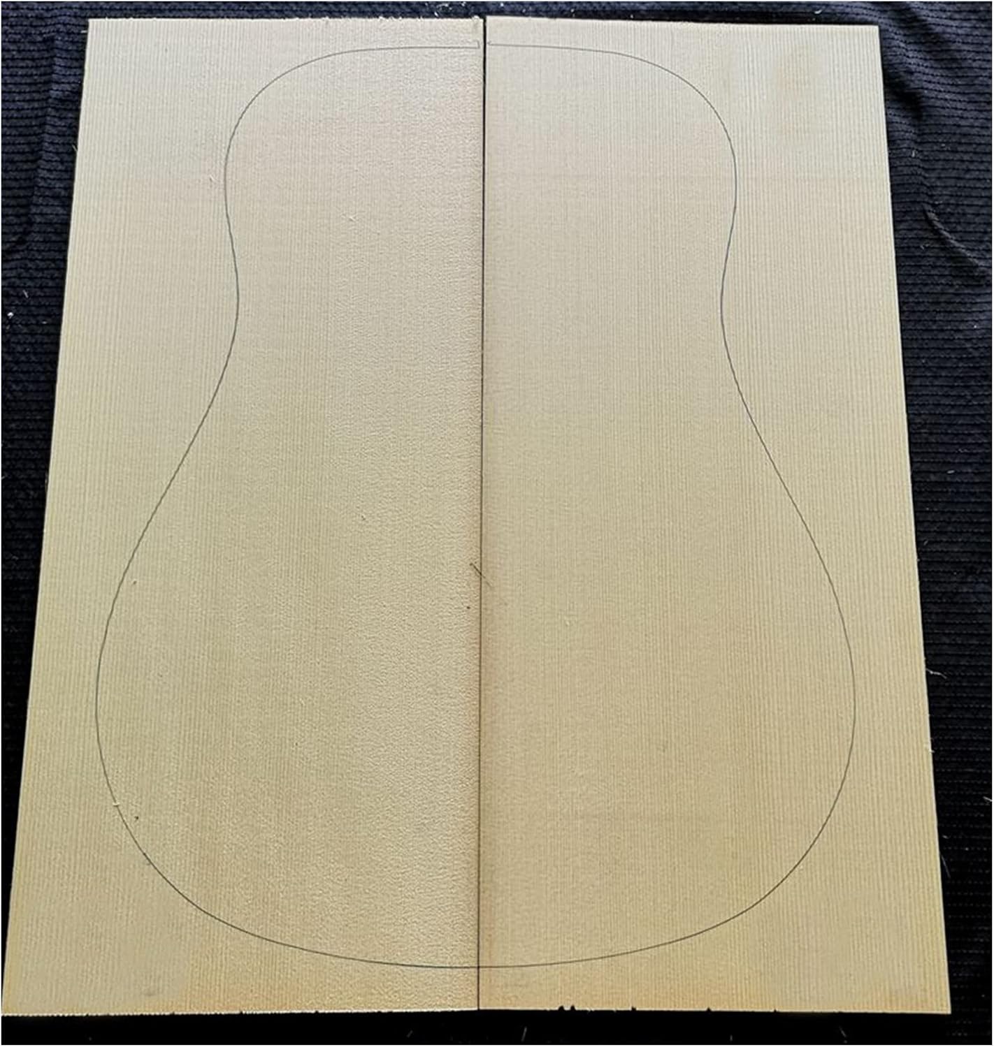 FLFL Spruce Guitar Panel Veneer Material for Making Guitar Panel Unfinished Guitar Kit (Color : 12)